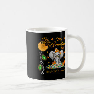 Caneca De Café Elefante Eu Visto Laranja Para O Meu Avô Rsd Crps