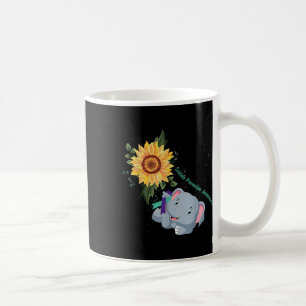 Caneca De Café Elefante Fé Esperança Luta Amor Prevenção de Suicí