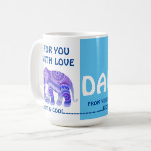 Caneca De Café ELEFANTE legal PARA PAI - CAFFEE MUG