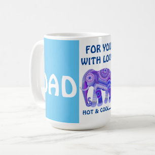 Caneca De Café ELEFANTE legal PARA PAI - CAFFEE MUG