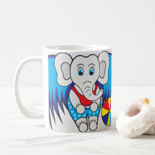 Caneca De Café Elefante Majestoso: Um Símbolo da Força e da Graça
