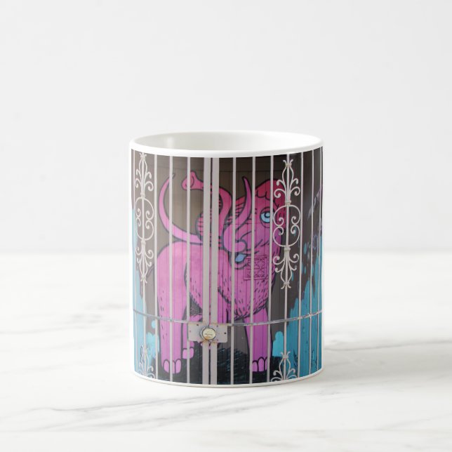 Caneca De Café Elefante prendido (Centro)