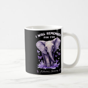Caneca De Café Elefante que vou lembrar para você Heimerheimer's