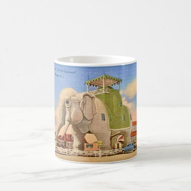 Caneca De Café Elefante Vintage Lucy (Centro)