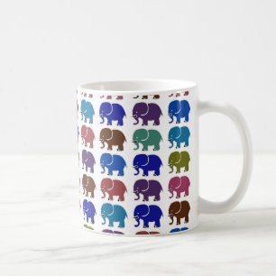 Caneca De Café elefantes bonitos