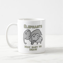 Caneca De Café Elefantes Engraçados