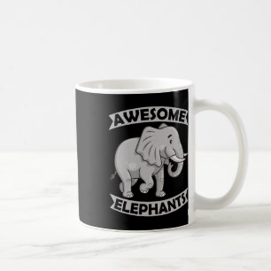 Caneca De Café Elefantes Impressionantes Zoo Circus Diversão Elef