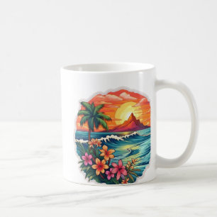 Caneca De Café Elegância da Natureza - Bela descrição da beleza n
