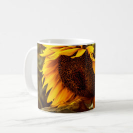 Caneca de Café - Elegância de Girassol