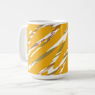 Caneca De Café Elegância do Pincel do ouro