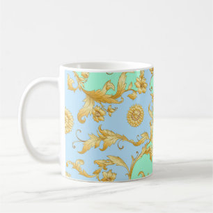 Caneca De Café Elegância Renascentista Barroco Rococo
