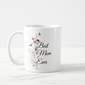 Caneca De Café Elegant Floral Gift for Mother