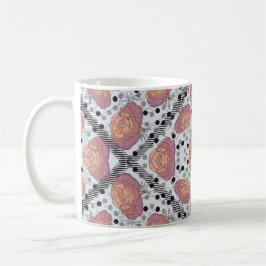 Caneca De Café Elegant floral mug