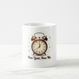 Caneca De Café Elegant New Year New Me Mug