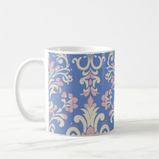 Caneca De Café Elegant Vintage Damask Gift for Her 