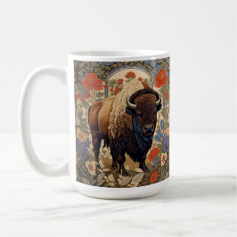 Caneca De Café Elegante Bison William Morris Inspirou