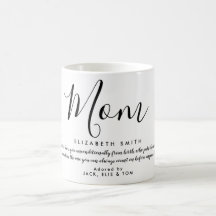 Elegante Citação de Mãe em Letra Feminina 