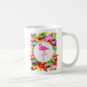Caneca De Café Elegante Flamingo Silhouette