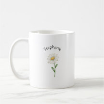 Elegante Fofo Sofisticado Nomeado Romântico Floral