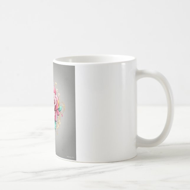 Caneca De Café "Elegante Mag Design - Um toque único e moderno" (Direita)