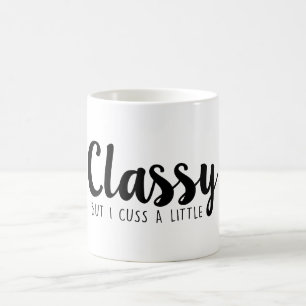 Caneca De Café ELEGANTE mas mim cuss um pouco