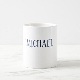 Caneca De Café Elegante Moderno Profissional Minimalista