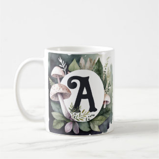 Caneca De Café Elegante Natureza Cogumelo Escolhe O Seu Primeiro