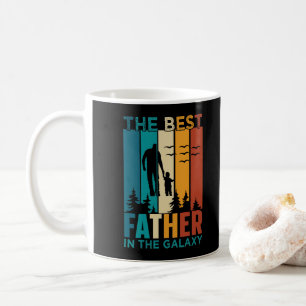 Caneca De Café Elegante O Melhor Pai da Galáxia