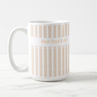 Caneca De Café Elegante Personalizado Melhor Pai de Todos Listrad