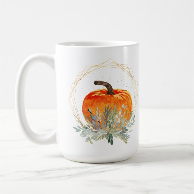 Caneca De Café Elegante Pumpkin (Esquerda)