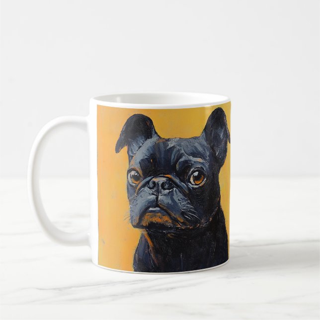 Caneca De Café Elegante Simples Personalizado Foto Simples Modern (Esquerda)