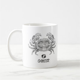 Caneca De Café Elegante Sinal Zodiac Coffee Mug