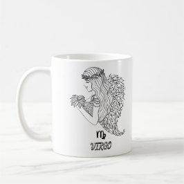 Caneca De Café Elegante Sinal Zodiac Coffee Mug