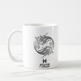 Caneca De Café Elegante Sinal Zodiac Coffee Mug