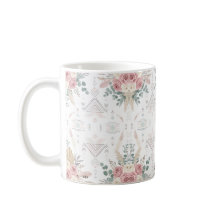 Elegante Tribal Floral Mug