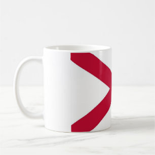 Caneca De Café Elegante Vintage Norte Irlanda Bandeira Coberta