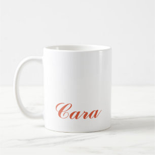 CANECA DE CAFÉ ELEGANTES SIMPLES NOIVAS PERSONALIZADAS NOME MODER