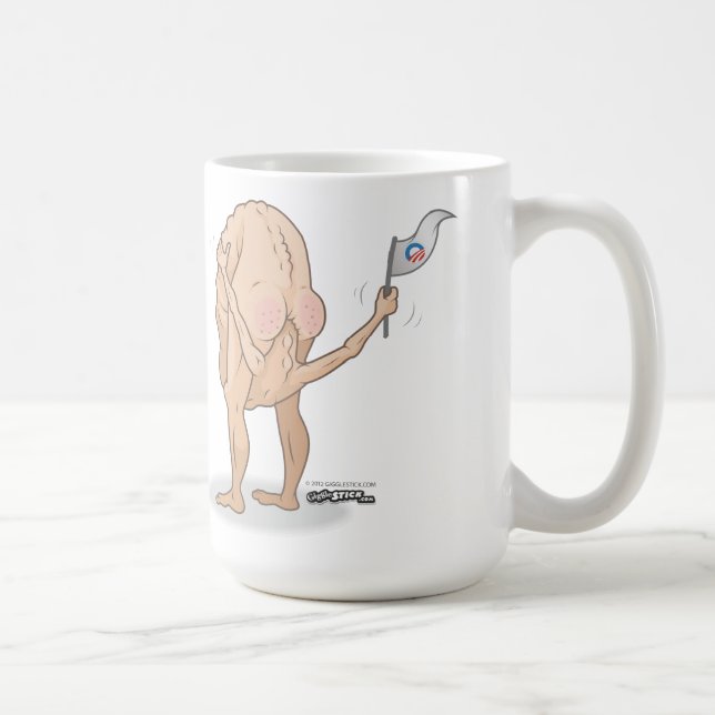 Caneca De Café Eleição 2012 - Eleitor de Obama (Direita)
