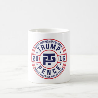 Caneca De Café Eleição 2016 das moedas de um centavo do trunfo