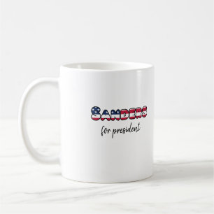 Caneca De Café Eleição 2020 Sanders para o Presidente