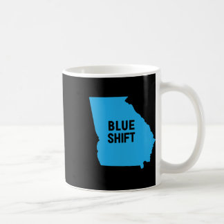 Caneca De Café Eleição Biden Harris - Blue Shift Georgia