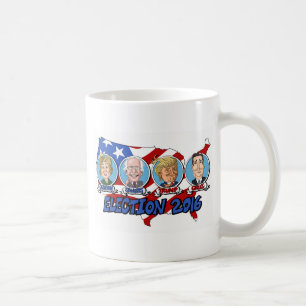 Caneca De Café Eleição Presidencial 2016