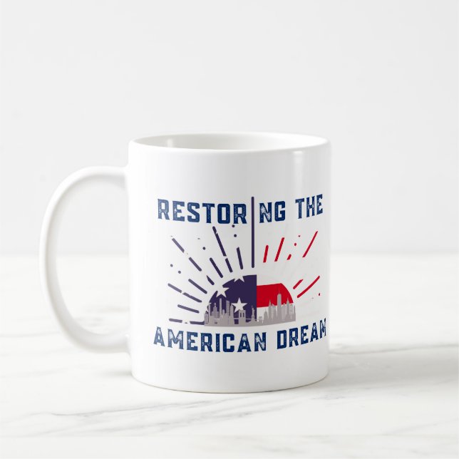 Caneca De Café Eleição Presidencial 2024 dos EUA (Esquerda)