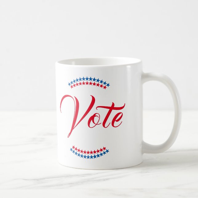 Caneca De Café Eleição Presidencial Americana Patriótica em 2024 (Direita)