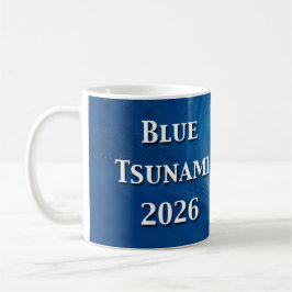 Caneca De Café Eleição Tsunami Azul 2026