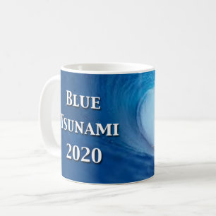 Caneca De Café Eleições 2020 no tsunami