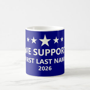 Caneca De Café Eleições Intermediárias de 2026 Candidato Democrat