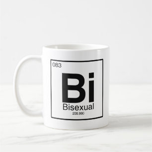 Caneca De Café Elemento de Mesa Periódico Bissexual