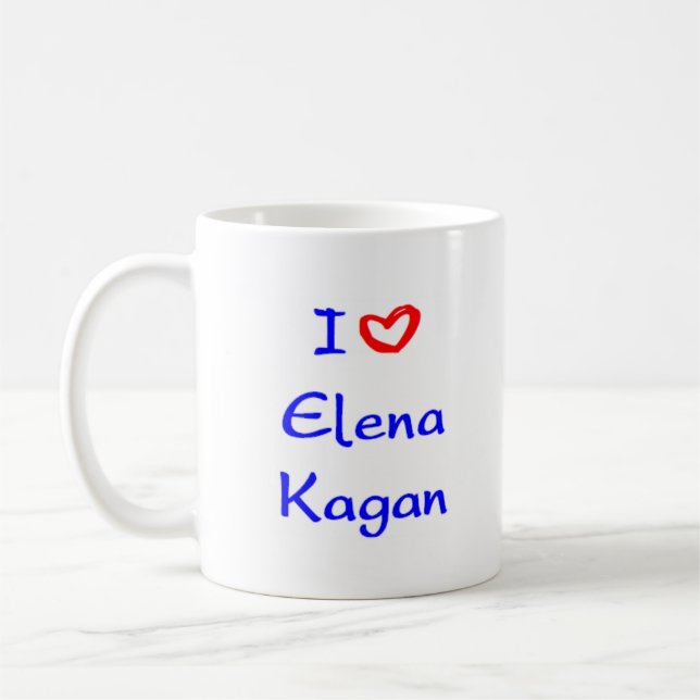 Caneca De Café elena kagan (Esquerda)