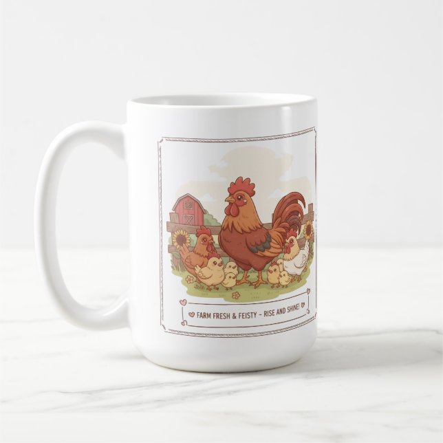 Caneca De Café elenco na citação da fazenda (Esquerda)